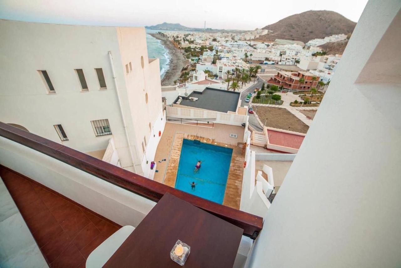 Coqueto Apartamento Con Vistas Al Mar Y Piscina Carboneras Luaran gambar